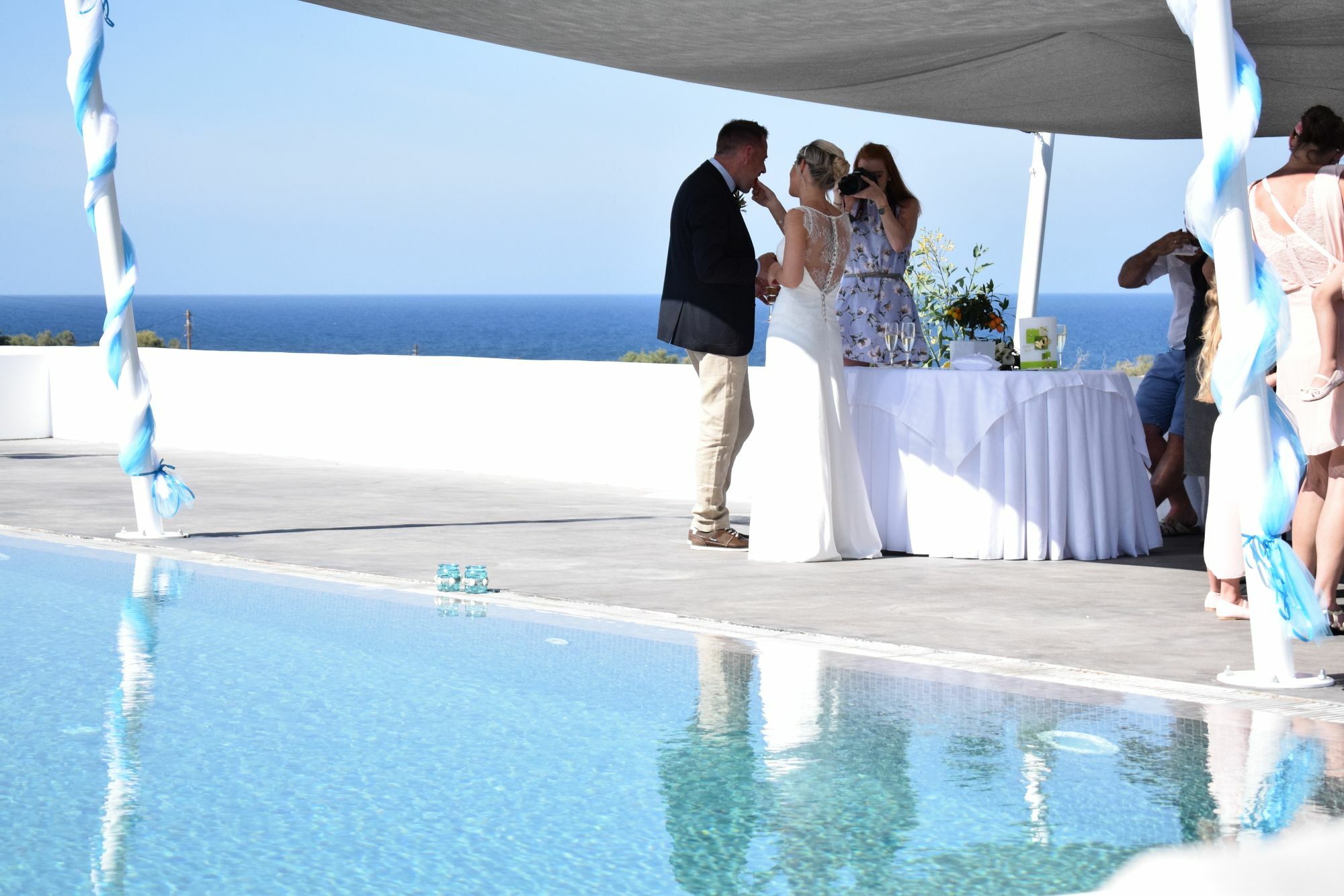 Sea And Sand Villas Monólithos Exteriér fotografie